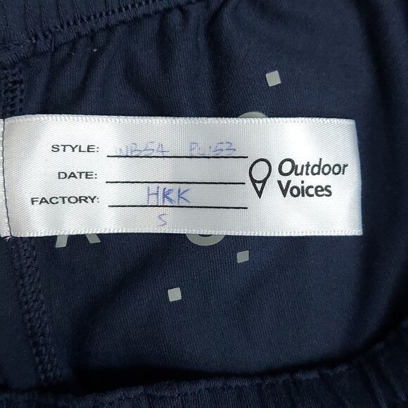 APC x Outdoor Voices Collab A.P.C. Blue Trek Pants Sz S - Picture 5 of 9